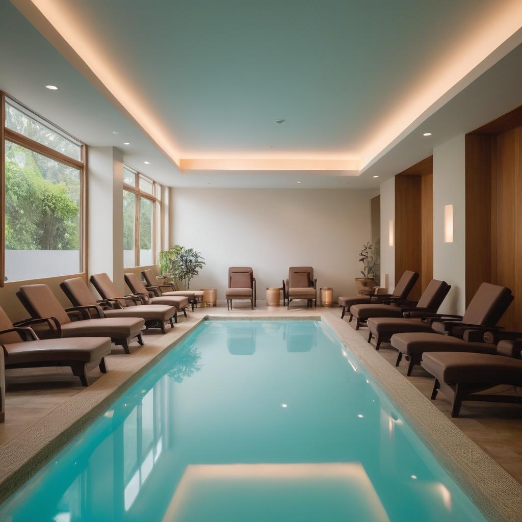 At Rockridge Day Spa in Oakland, individuals unwind in a dimly lit wellness room filled with massage chairs, aromatherapy, and calm music, receiving treatments from efficient staff as they seek balance and rejuvenation.